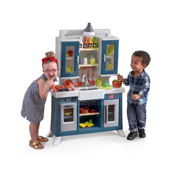 STEP2 Modern Realistic Kids Kitchen with Many Accessories