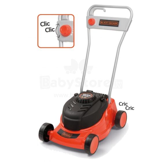 SMOBY Black+Decker zāles pļāvējs