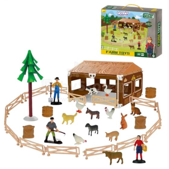 WOOPIE Little Farmer Farm Set + Animals and Accessories