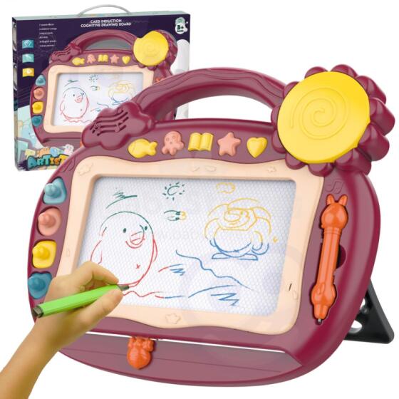 WOOPIE Magnetic Marker Colored Stamps Burgundy