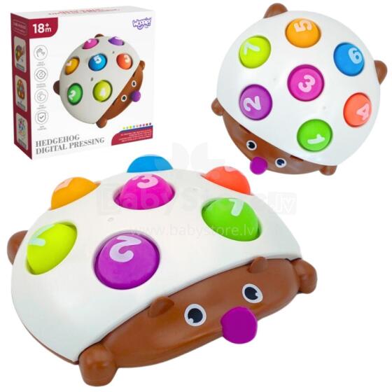 WOOPIE Pop-it Hedgehog Numbers Fidget Toys
