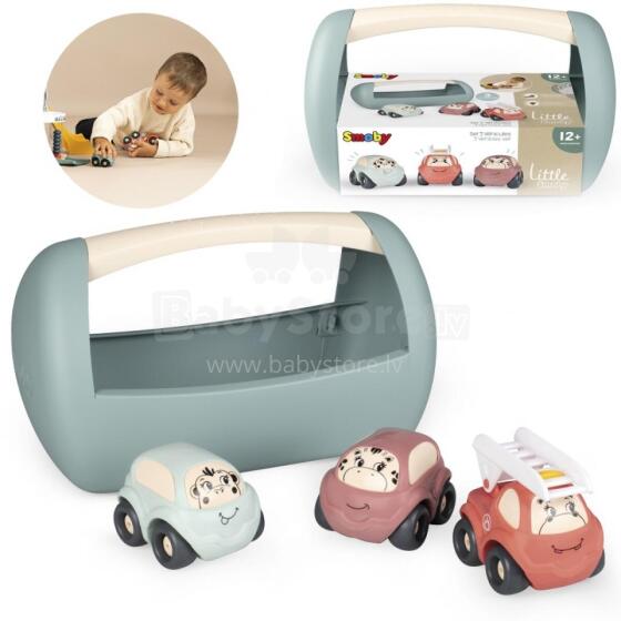 SMOBY Little Vroom Planet Car Box