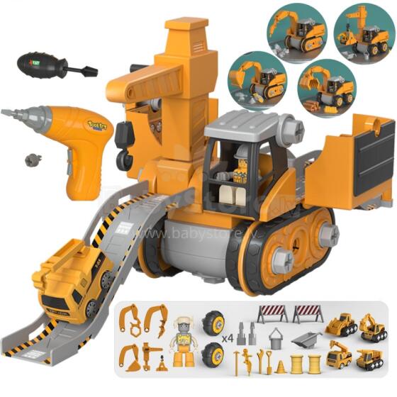WOOPIE Mega Construction Site 5in1 DIY Screwing XXL Kit