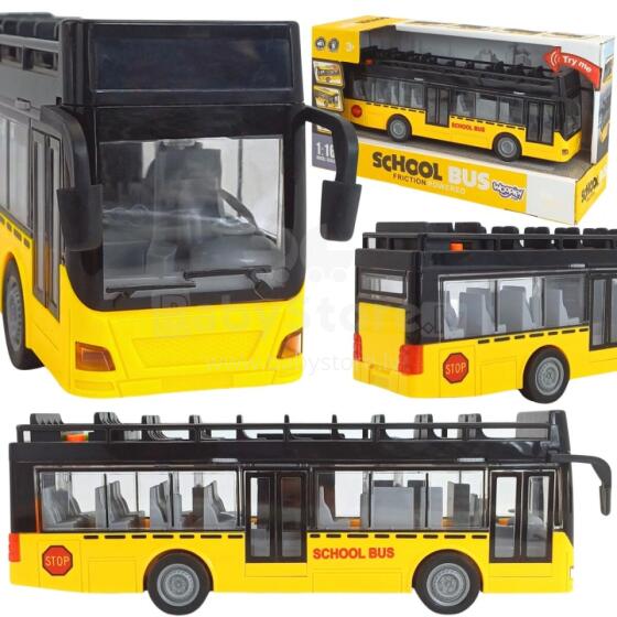 WOOPIE Bus with Lights and Opening Doors