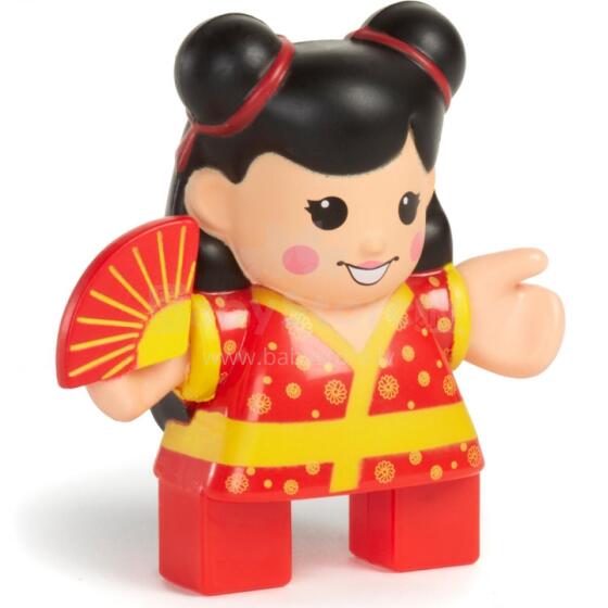 Little Tikes Geisha Figure Blocks Waffles