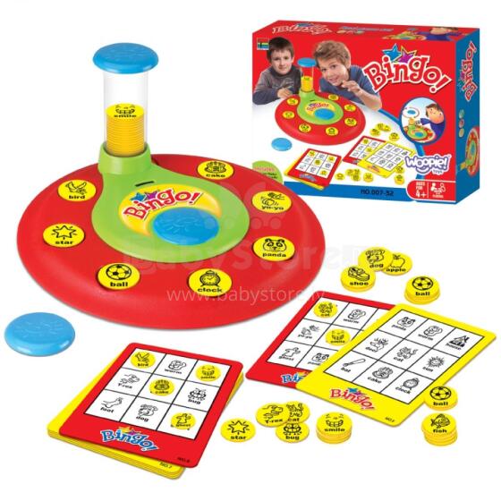 WOOPIE Bingo Match Chips ģimenes galda spēle