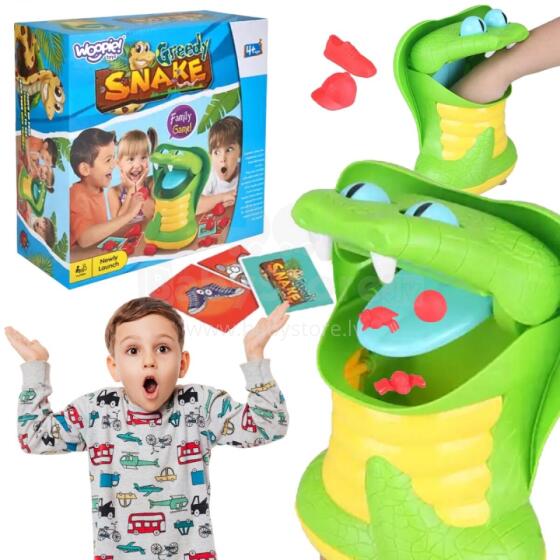 WOOPIE arkādes spēle "Izsalkusī čūska"
