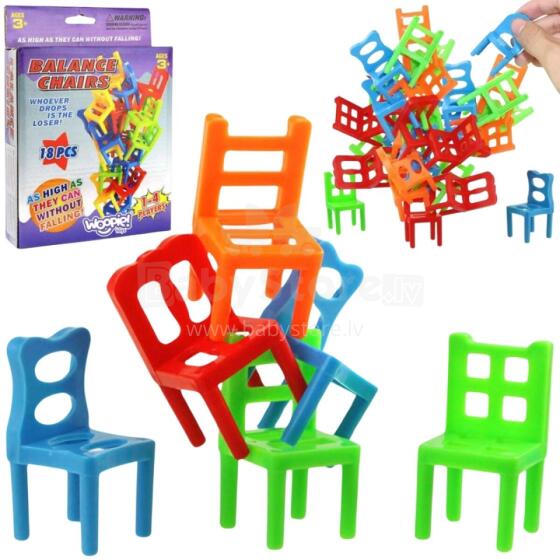 WOOPIE Баланс Стулья Аркадная Игра Головоломка Stacks3+