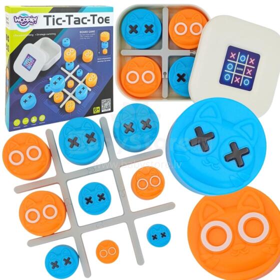 WOOPIE IQ Портативная логическая игра Крестики-нолики Коты в коробке