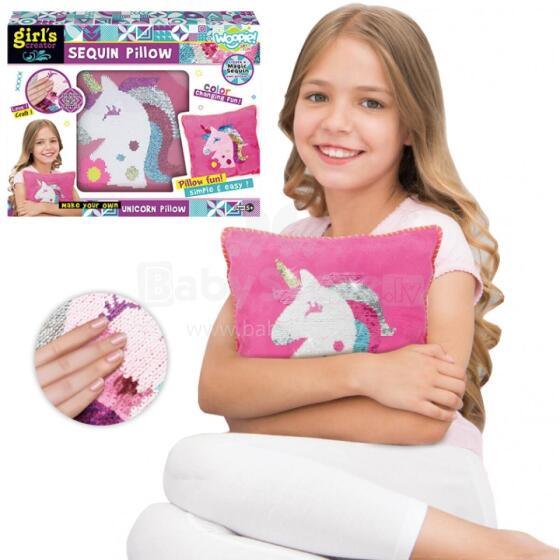 WOOPIE ART&amp;FUN Креативный набор Подушка для украшения Единорога