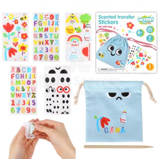 WOOPIE ART&amp;FUN Набор для самостоятельного создания креативной сумки «Имя ребенка»