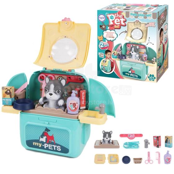 WOOPIE Dog Портативный салон красоты 2 в 1 в рюкзаке-переноске