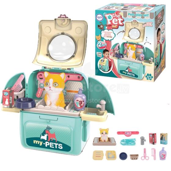 WOOPIE Kitty Портативный салон красоты 2 в 1 в рюкзаке-переноске