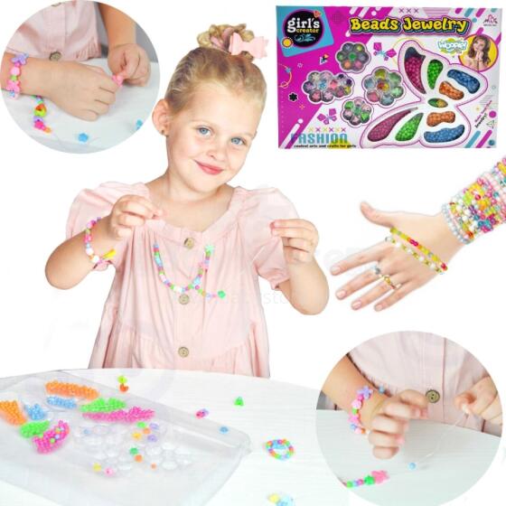 WOOPIE ART&amp;FUN Jewelry Making Kit for Bracelets Pendants Rings Earrings with Butterflies