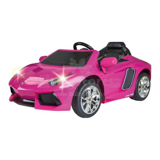 FEBER Lamborghini Aventador Розовый электромобиль 6V 3+