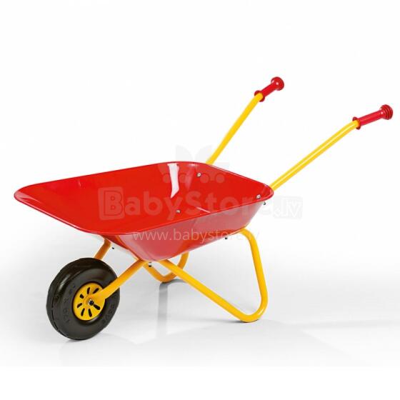 Детская тачка красная металлическая Rolly Toys
