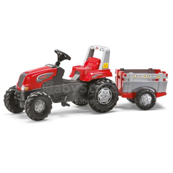 Rolly Toys RollyJunior RT - Pedal tractor with trailer Junior 3-8 years up to 50kg