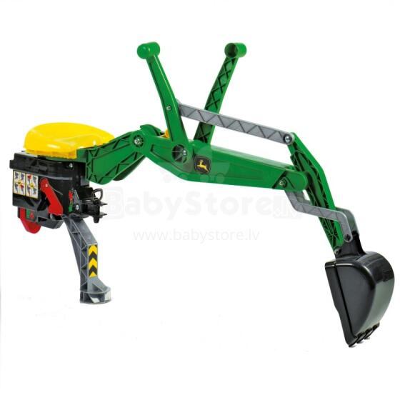 John Deere RollyBackhoe - Rolly Toys Backhoe Attachable Bucket
