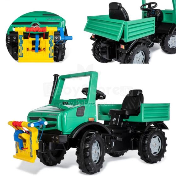 Rolly Toys RollyUnimog Forst Mercedes-Benz Winch - Truck Pedal Car