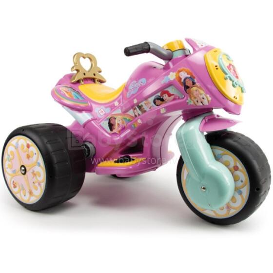 INJUSA Disney Princess Tricycle Ride-on for Kids with 6V Battery