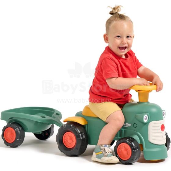 FALK Baby Maurice Green Vintage Tractor with Trailer от 1 года