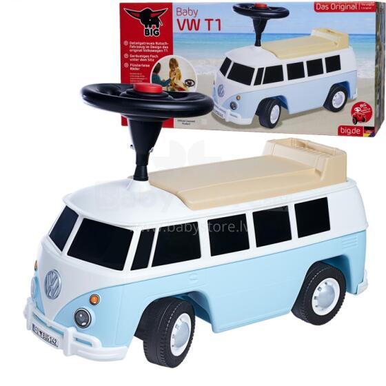 BIG VW T1 Ride-on Blue Camper Volkswagen Van