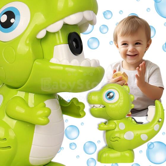 WOOPIE dinozauru burbuļu mašīna bērniem