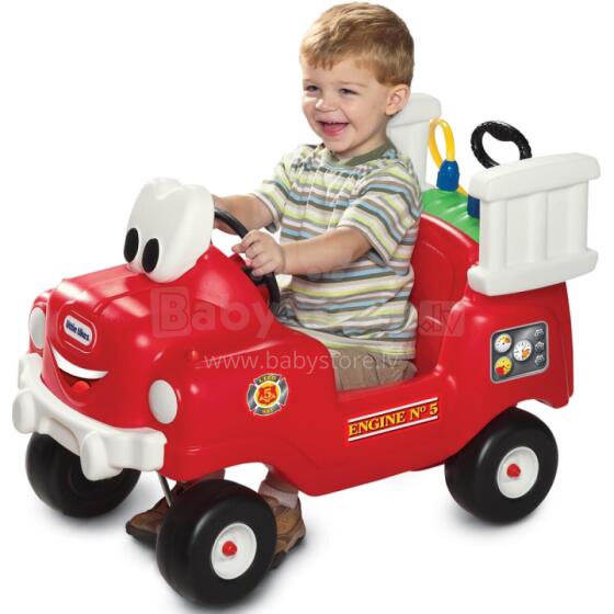 Little Tikes braucamā automašīna Ugunsdzēsēju depo ar sūkni
