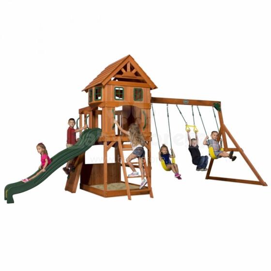 BACKYARD DISCOVERY Huge Wooden Playground Atlantic