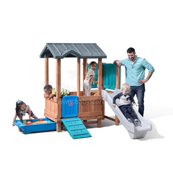 STEP2 Adventure wooden playground House Slide