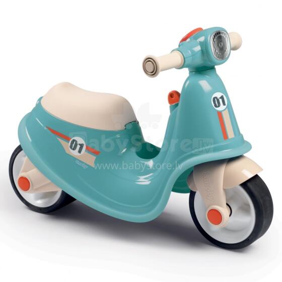 Smoby zils braucamais skrejritenis Retro klusie riteņi