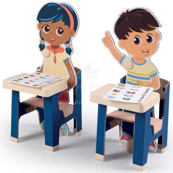 SMOBY skolas klase + 35 aksesuāri