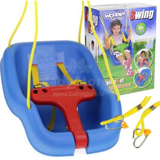 WOOPIE 2in1 Bucket Swing Seat with Belts