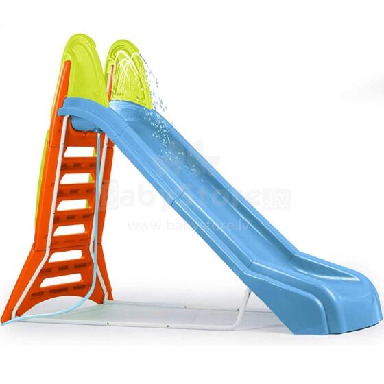 FEBER Large Garden Slide with Water Slide 285 cm