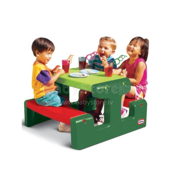 LITTLE TIKES Детский стол для пикника Сочный зеленый