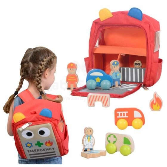 MASTERKIDZ Backpack Safety Rescue Center