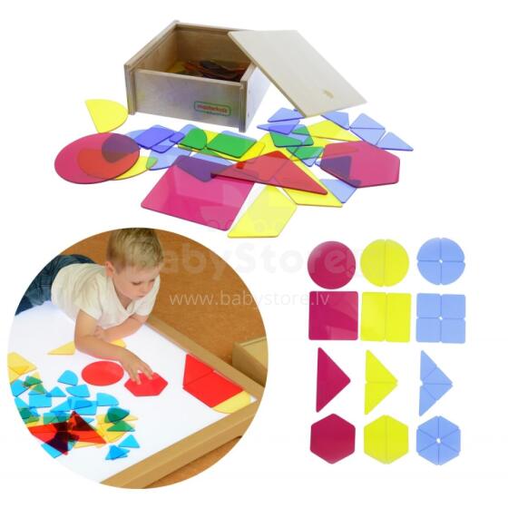 MASTERKIDZ Прозрачные геометрические фигуры