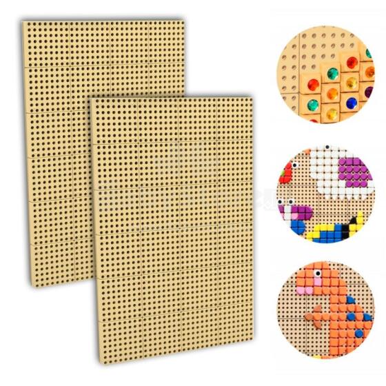 MASTERKIDZ STEM Creative Science Board Set of 2 + Mounting Panel 120x80cm