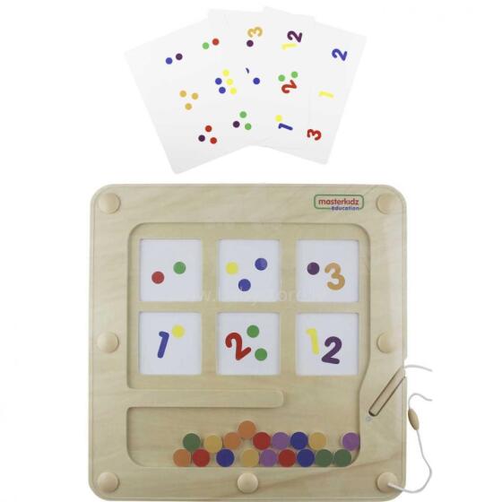 MASTERKIDZ magnētiskā tāfele mācību skaitīšanai