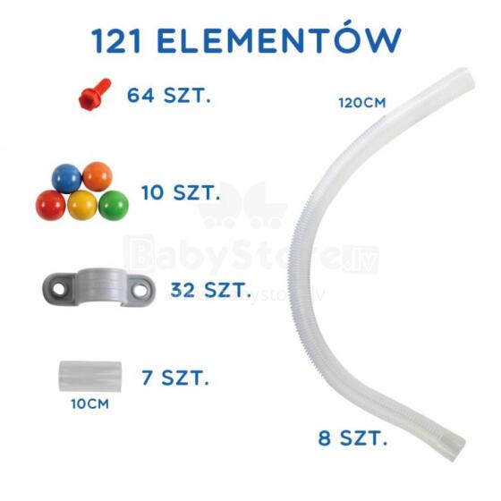 MASTERKIDZ STEM Board Pipe System 121 pieces