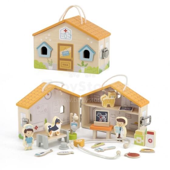 VIGA Wooden Animal Clinic Veterinary Hospital