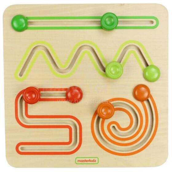 MASTERKIDZ Educational Board Montessori Maze Sliding Game