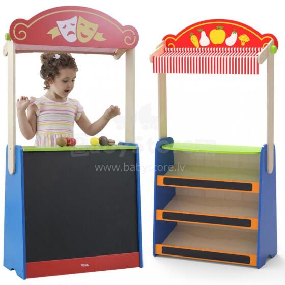 VIGA 2in1 Theatre and Grocery Store