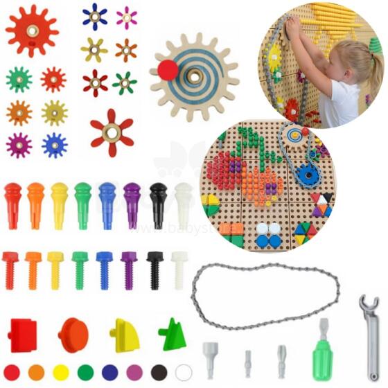 Набор аксессуаров MASTERKIDZ Mix Pins Screws Tools 352 шт.
