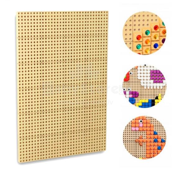 MASTERKIDZ Настенная панель Научная творческая STEM-доска 120x80 см Без монтажной панели