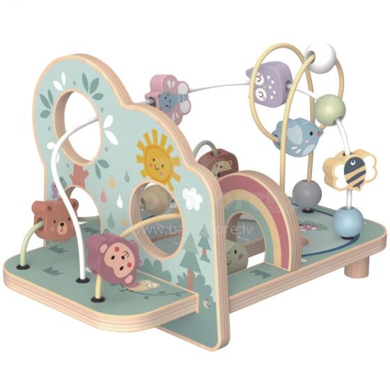 TOOKY TOY Деревянный моторный лабиринт «Лесной лабиринт»