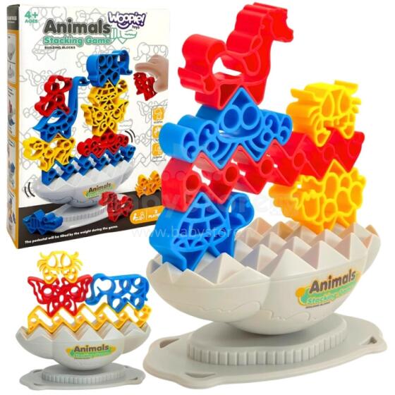 WOOPIE Balance Animals Arcade Game Dzīvnieku tornis