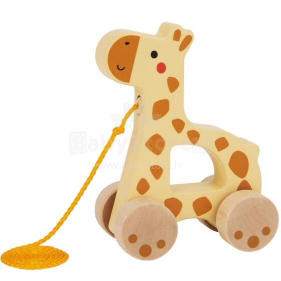 TOOKY TOY Wooden Pull-along Giraffe