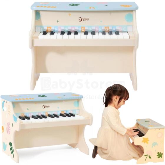 CLASSIC WORLD Musical Piano for Children Learning to Play + Book