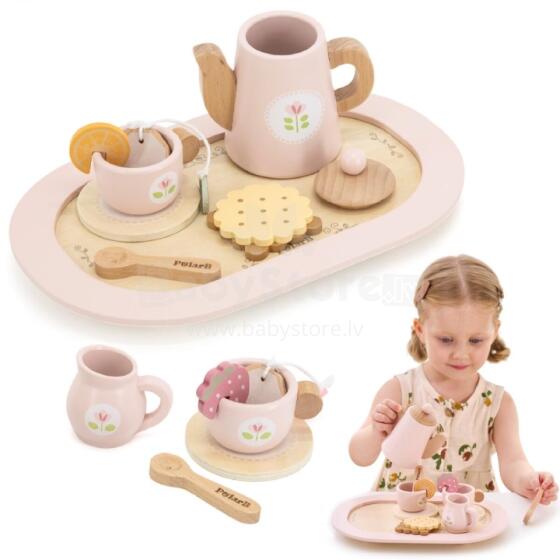 Деревянный чайный сервиз VIGA PolarB Tea Fantasy